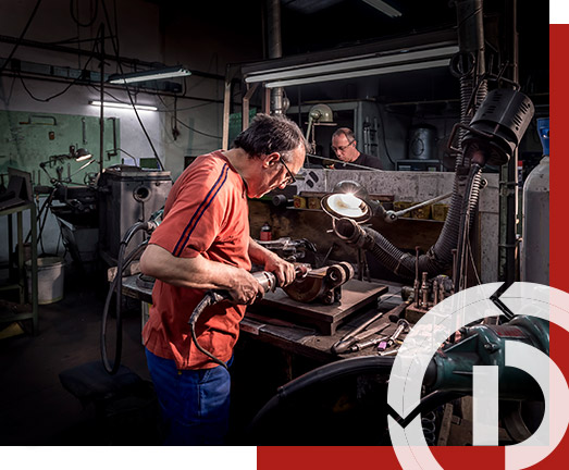 fabrication moule de verrerie